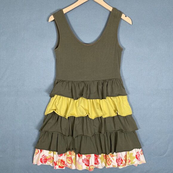Matilda Jane Tops - Matilda Jane Womens Tunic Top Size M Xanadu Tiered Ruffles Boho Festival Fairy